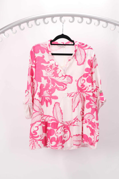 COTTON & LINEN TOP
