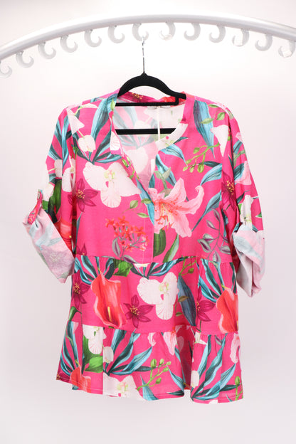 LINEN & COTTON TOP