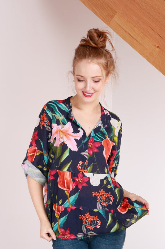 LINEN & COTTON TOP