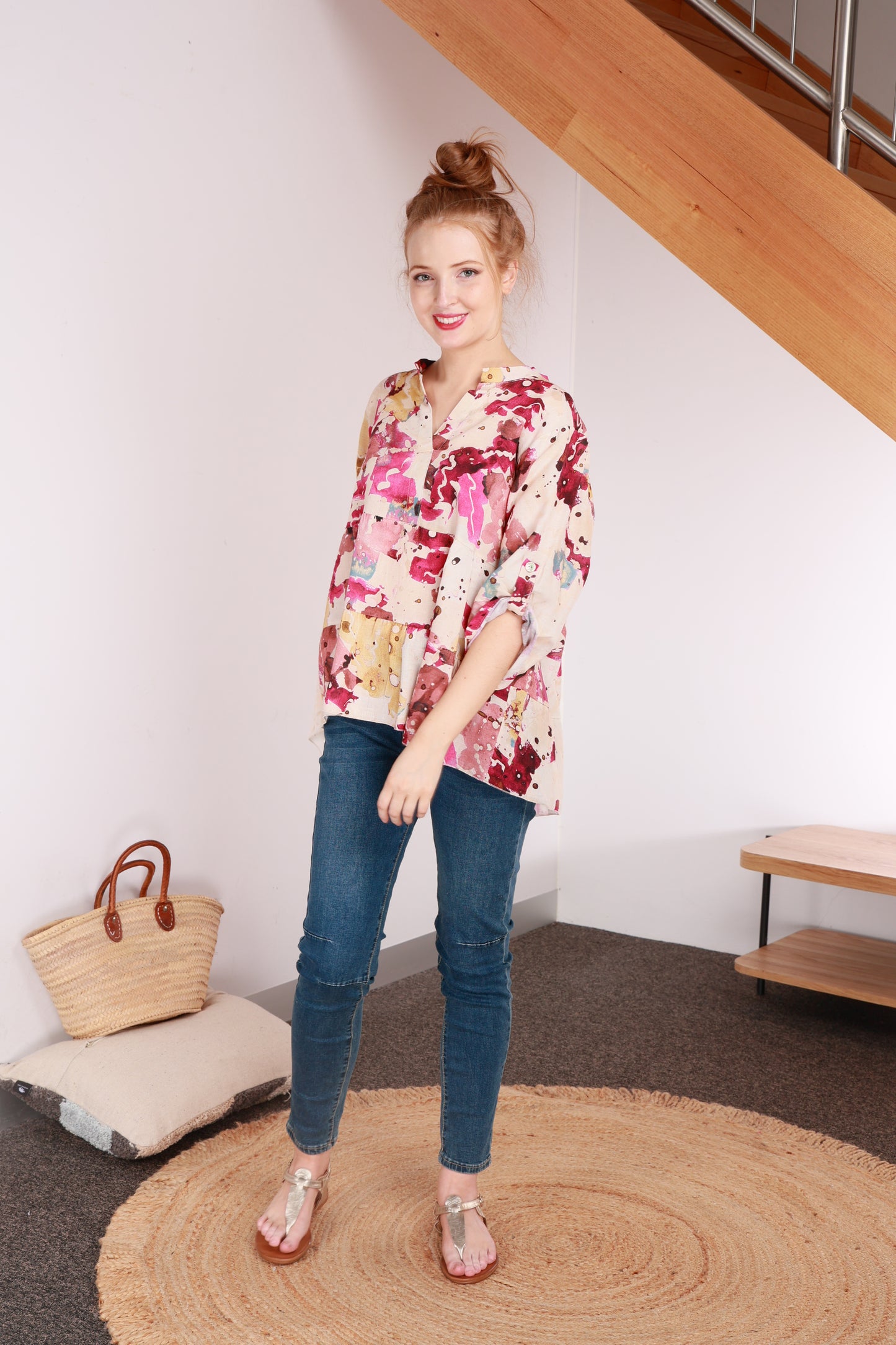 LINEN & COTTON TOP