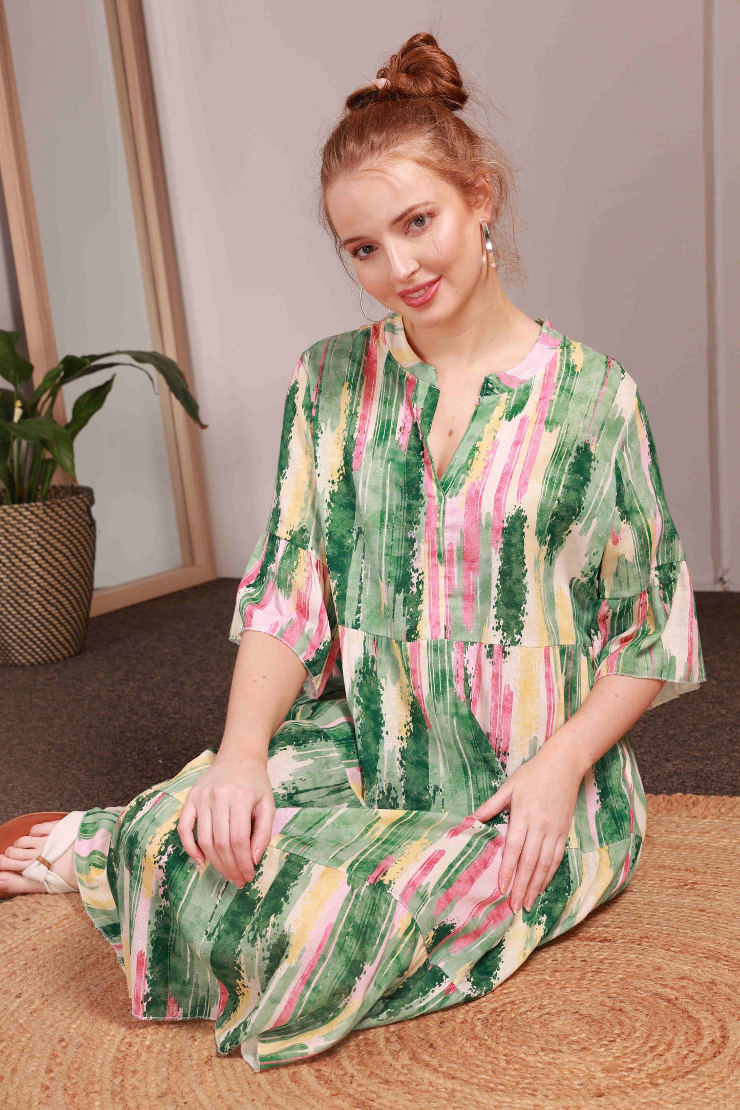 LINEN & COTTON DRESS
