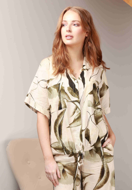 LINEN & COTTON TOP