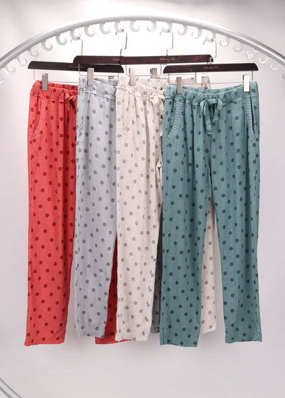 LINEN & COTTON PANTS