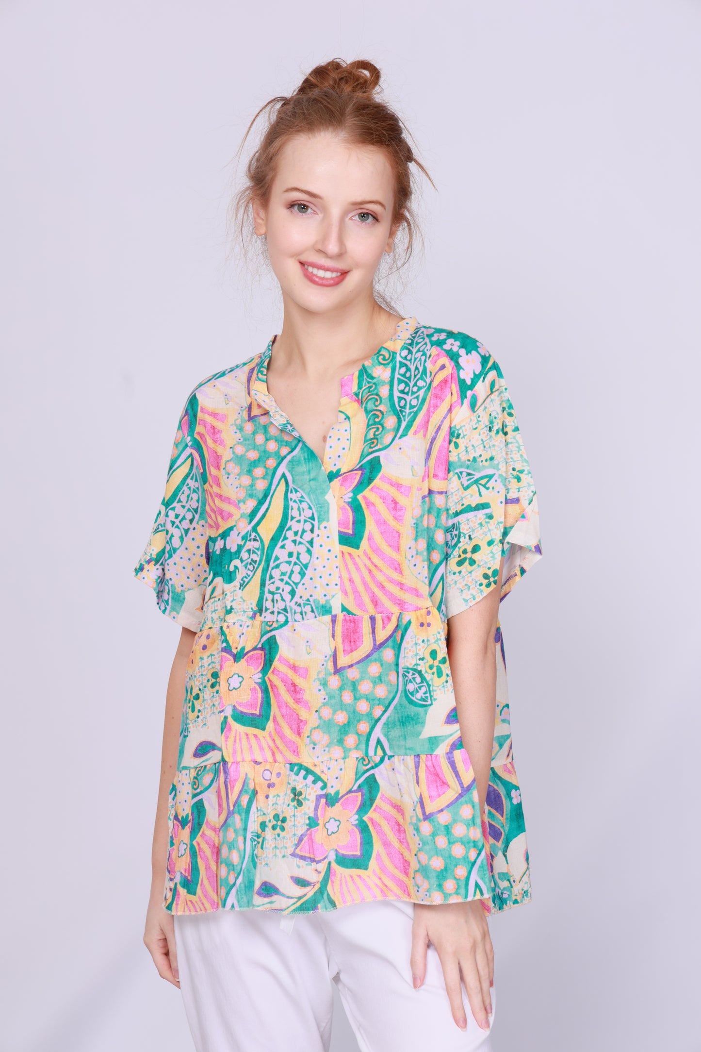 LINEN & COTTON TOP