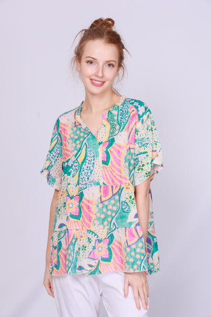 LINEN & COTTON TOP