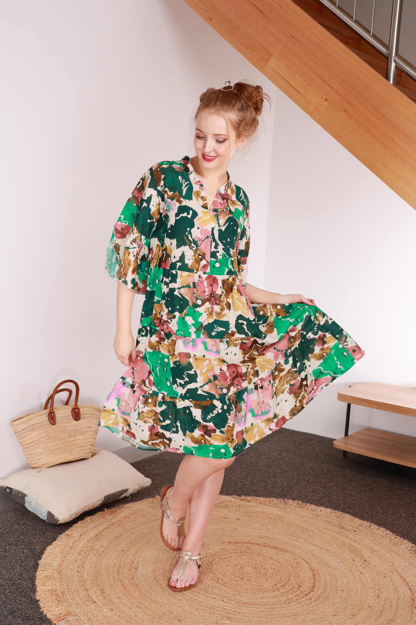 LINEN & COTTON DRESS