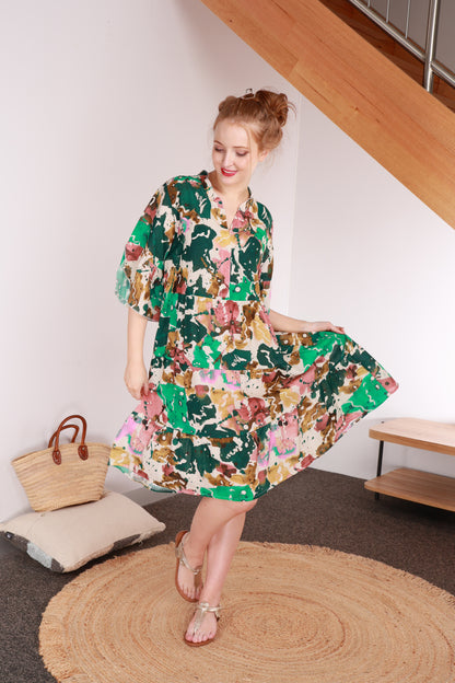 LINEN & COTTON DRESS