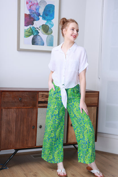 POLYESTER PANTS