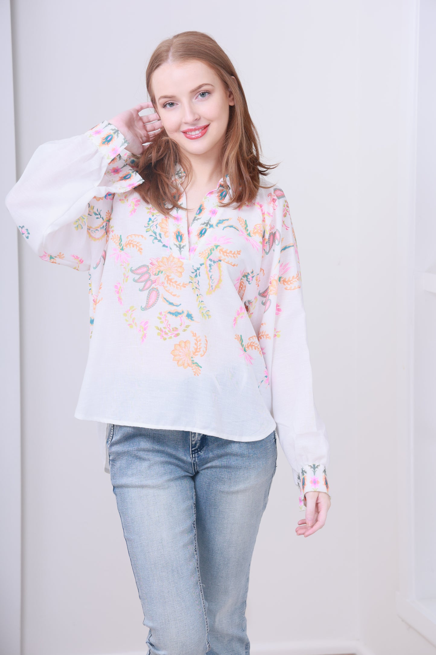 LINEN & COTTON SHIRT