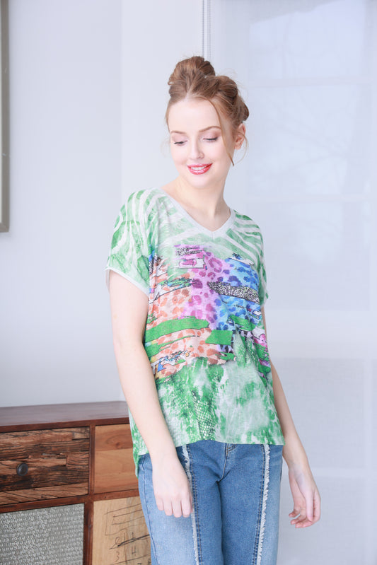 POLYESTER TOP (MK-K1169)