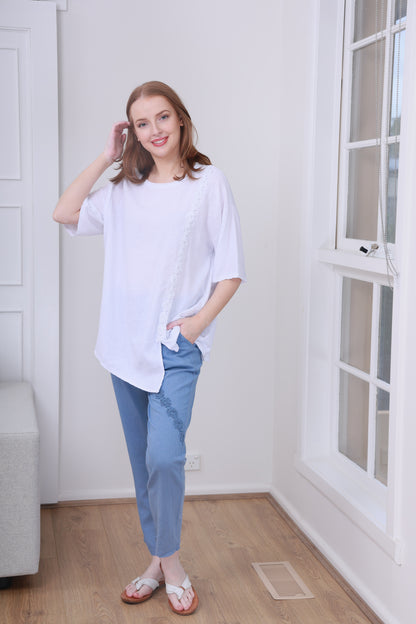 LINEN & COTTON TOP