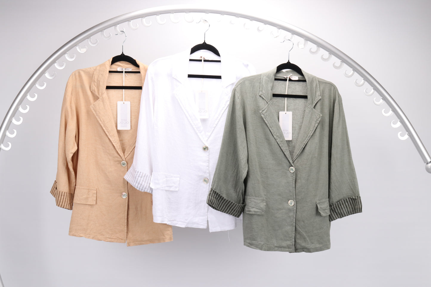 LINEN CASUAL BLAZER  （MK-LU0038）