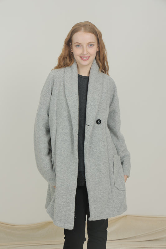 LONG WOOL JACKET