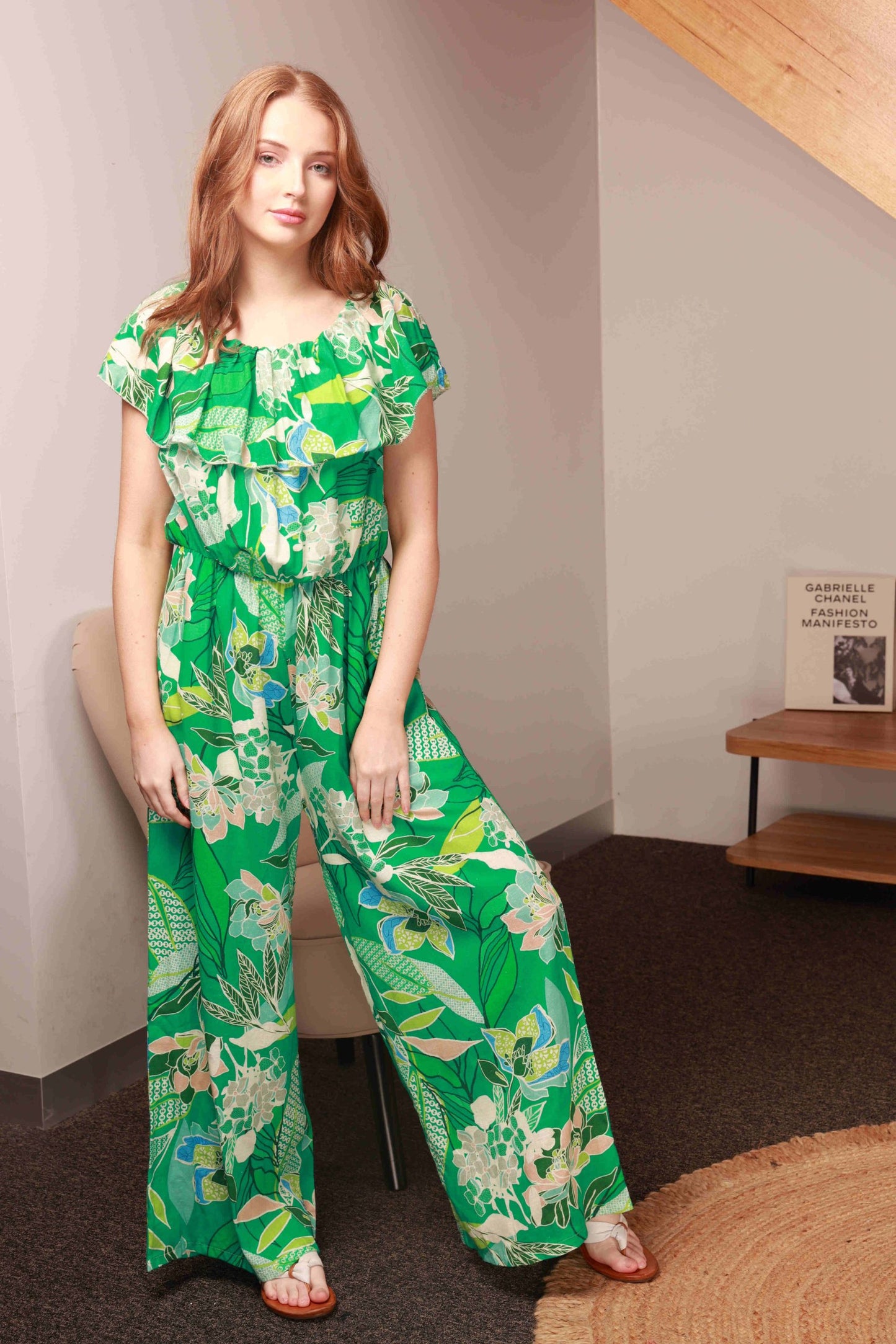 LINEN JUMPSUIT