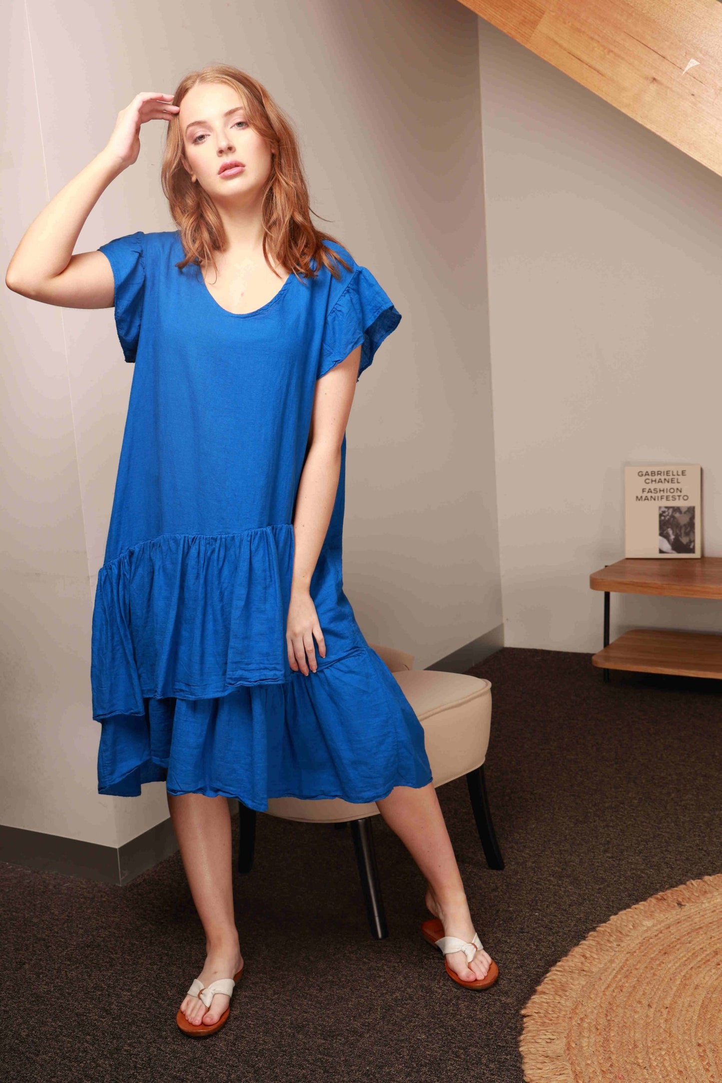 COTTON & LINEN DRESS