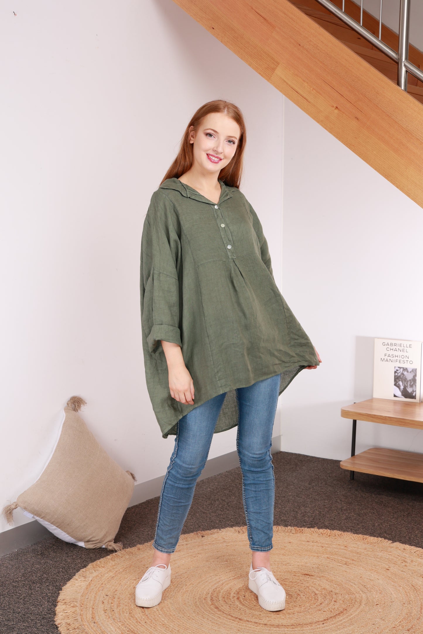 LINEN TOP