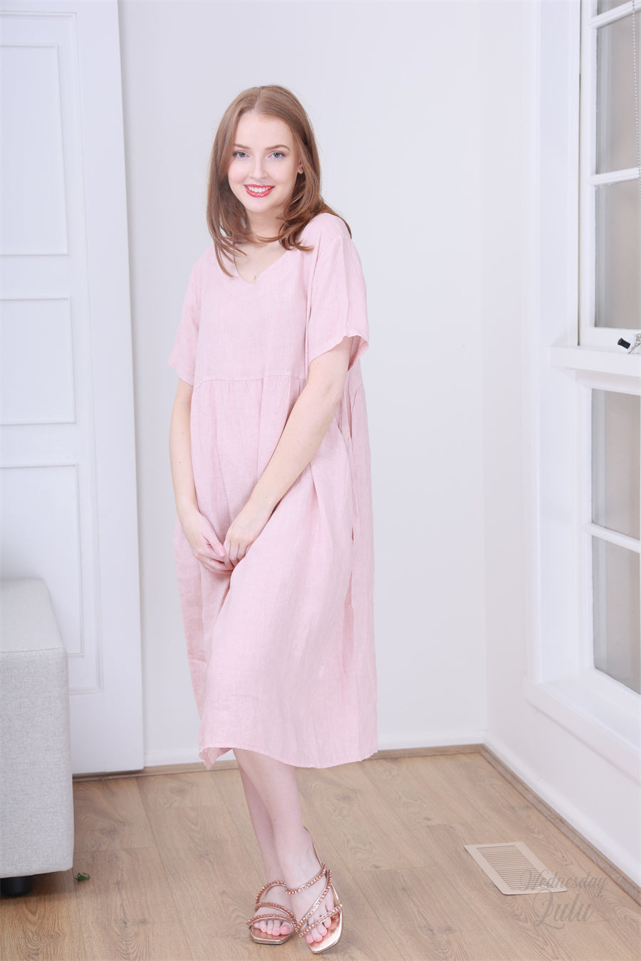 LINEN DRESS