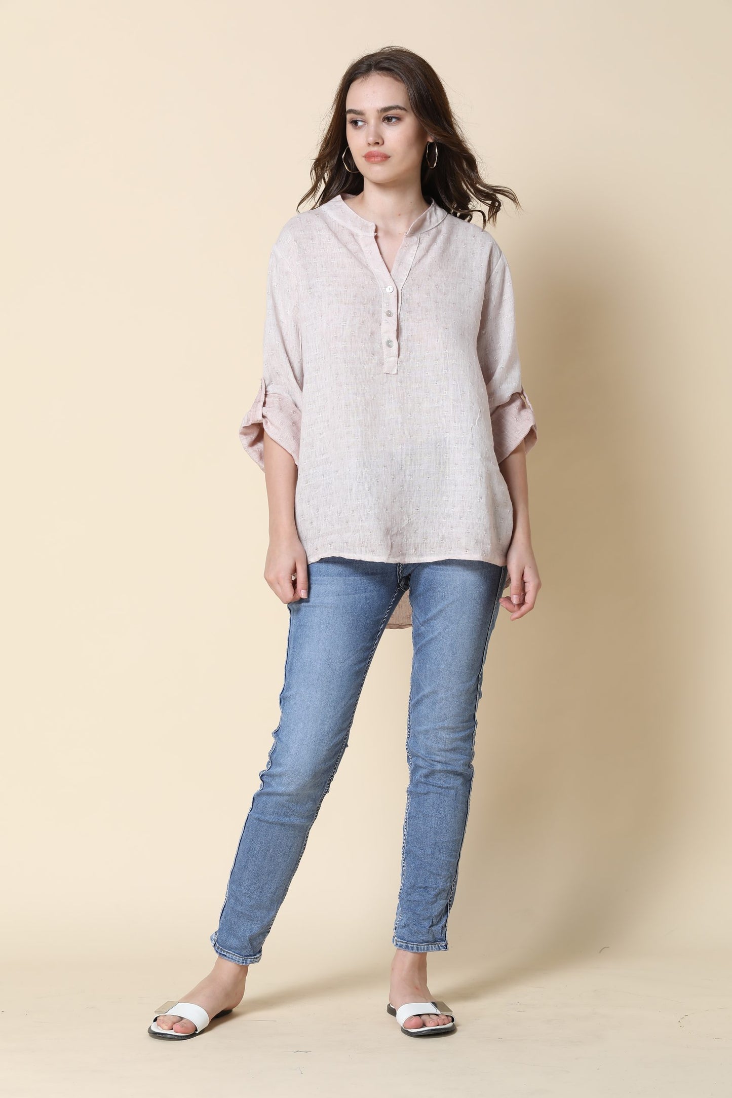 LINEN CAUSAL SHIRT