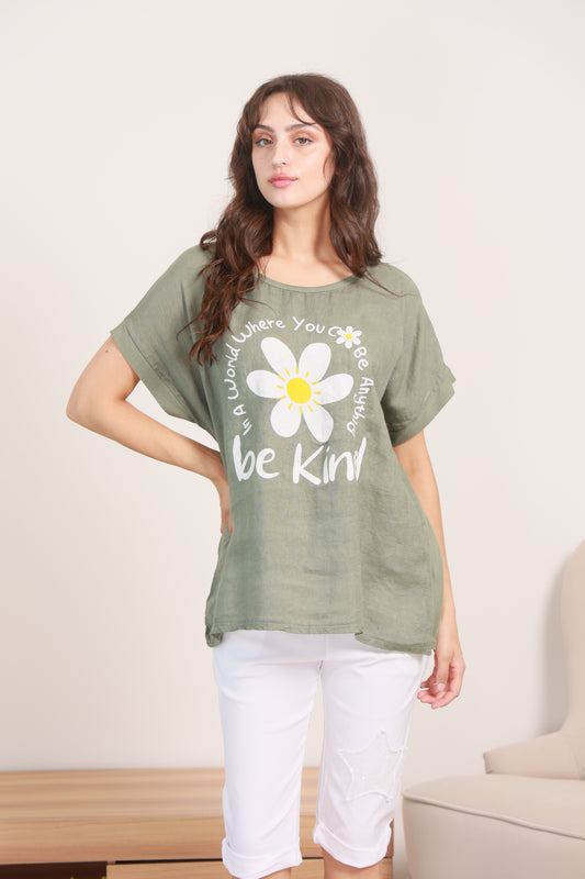 LINEN TOP